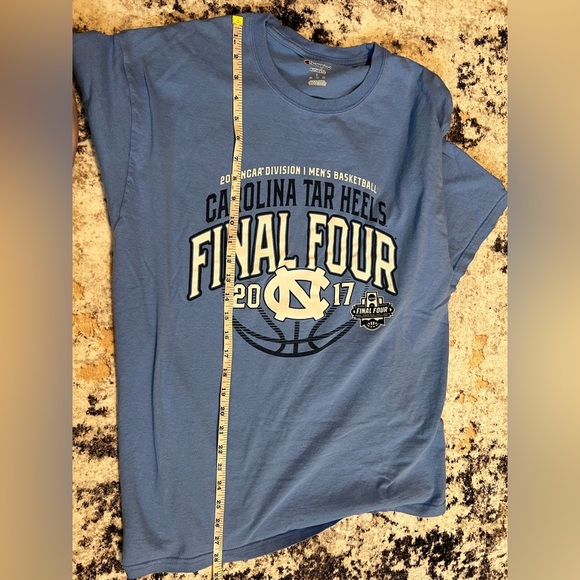 North Carolina Tar Heels 2017 NCAA Men's Basketball Tournament Final Four TShirt - Picture 5 of 9